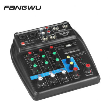 Console de mixagem de estúdio por atacado na China com interface USB